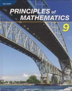 Nelson Principles of Mathematics 9 Textbook - My Gifted Child