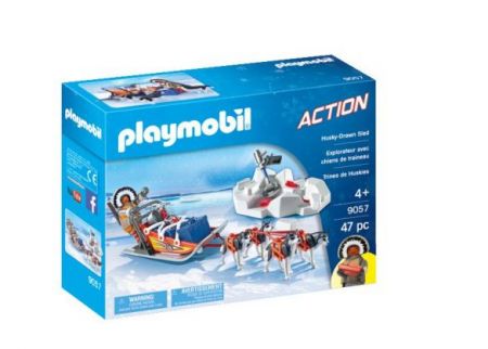 playmobil husky sled