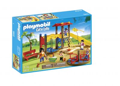 playmobil city life children's playground