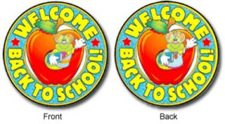 2-Sided Decoration - Welcome Back To School