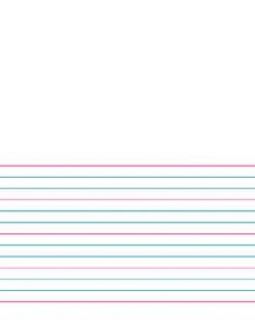 Blank Exercise Book 7" x 9" - Upper Half Blank, Lower Half with Rulings