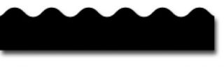 Borders_Scalloped - Black