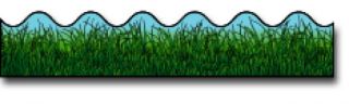 Borders_Scalloped - Grass