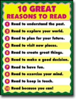 Chartlet - 10 Great Reasons to Read