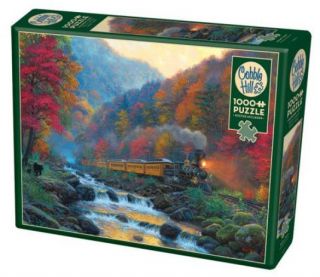 Cobble Hill 1000 pcs Puzzle - Smoky Train