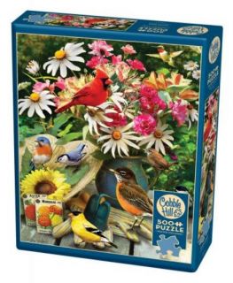 Cobble Hill 500 pcs Puzzle - Garden Birds