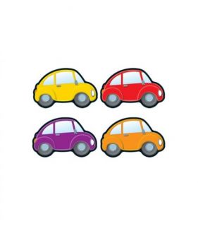 Colourful Cut-Outs / Assorted Designs - Cars