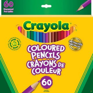 Crayola Colored Pencils 60 Colors