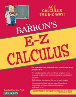 E-Z Calculus Self-Teaching Manual