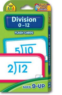 Flash Cards - Division 0 - 12