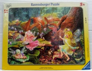 Frame Puzzle - Fairy Children, 17 Pieces