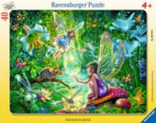 Frame Puzzle - Magic Fairies, 40 Pieces