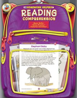 Homework Helper / Workbook Grade 2: Reading Comprehension