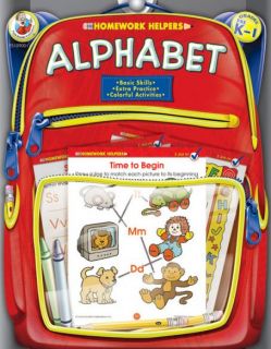 Homework Helper / Workbook PreK-G1 : Alphabet