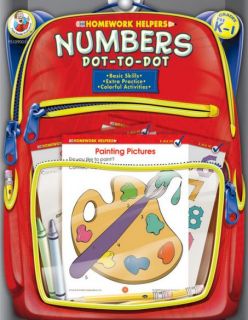 Homework Helper / Workbook PreK-G1 : Numbers Dot-to-Dot