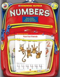 Homework Helper / Workbook PreK-G1 : Numbers