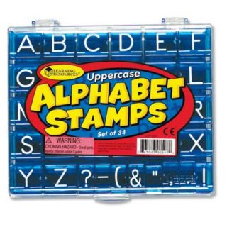 Learning Resources - Uppercase Alphabet Stamps