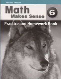 Math Makes Sense Practice & HmWk Bk 6