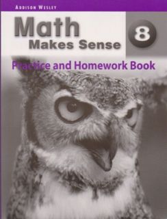 Math Makes Sense Practice & HmWk Bk 8