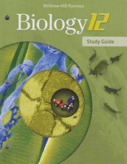 McGraw-Hill Ryerson Biology 12 - Study Guide / Workbook