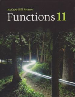 McGraw-Hill Ryerson Functions 11 - Student Textbook