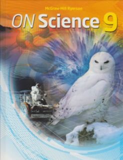 McGraw-Hill Ryerson ON Science 9 - Student Textbook