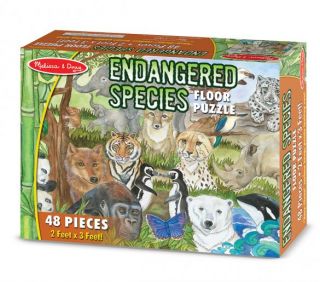 M&D Floor Puzzle - Endangered Species