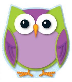 Mini Cut-Outs - Colourful Owls