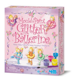 Mould & Paint Glitter Ballerina