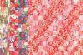 Origami Paper - 15 cm Ichimatsu (cubic floral)