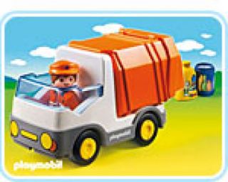 Playmobil #6774 - 1.2.3 Garbage Truck