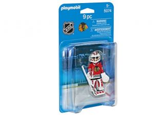 Playmobil #5074 - NHL Chicago Blackhawks Goalie