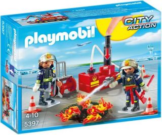 Playmobil #5397 - Firefighting Operation with Water Pump