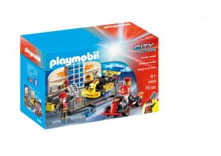 Playmobil #6869 - Go-Kart Garage Starter Set