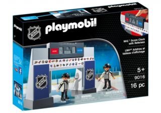 Playmobil #9016 - NHL Score Clock with 2 Referees