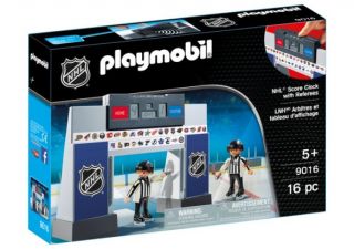 Playmobil #9016 - NHL Score Clock with 2 Referees