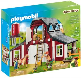Playmobil #9315 - Barn with Silo