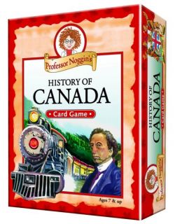 Professor Noggin's Card Game - History of Canada