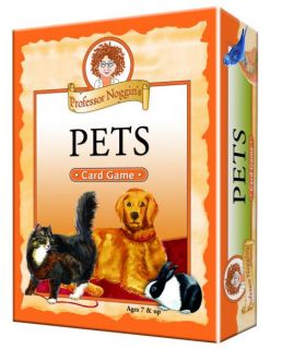 Professor Noggin's Card Game - Pets