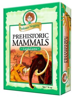 Professor Noggin's Card Game - Prehistoric Mammals