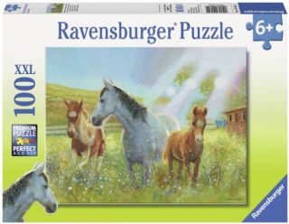 Ravensburger 100 pcs Puzzle - Equine Pasture