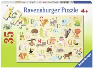 Ravensburger 35 pcs Puzzle - A-Z Animals