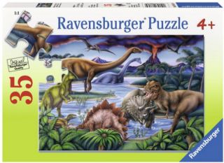 Ravensburger 35 pcs Puzzle - Dinosaur Playground