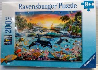 Ravensburger 200 pcs Puzzle - Orca Paradise