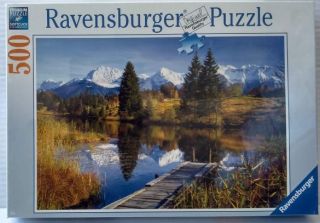 Ravensburger 500 pcs Puzzle - Lake Gerold, Karwendel Mountains