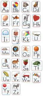 Shape Stickers - Alphabet #CD168012