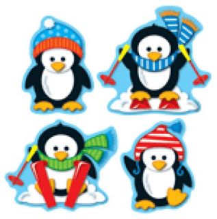 Shape Stickers - Penguins #CD168034
