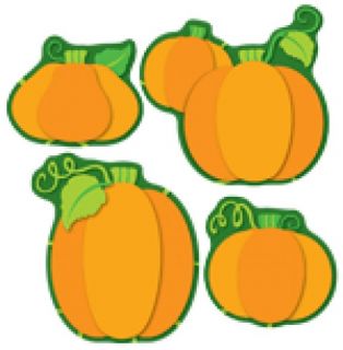 Shape Stickers - Pumpkins #CD168025