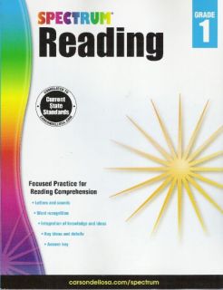 Spectrum Reading Grade 1 - Workbook