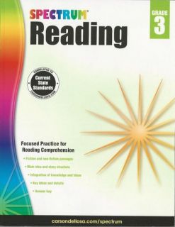 Spectrum Reading Grade 3 - Workbook